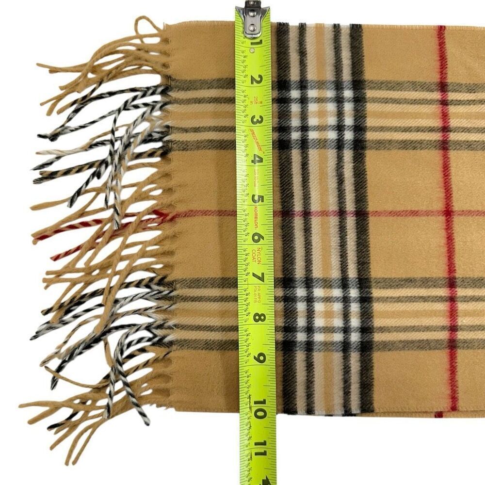 Cashmink Nova Check Pattern Scarf NWT - Picture 4 of 5